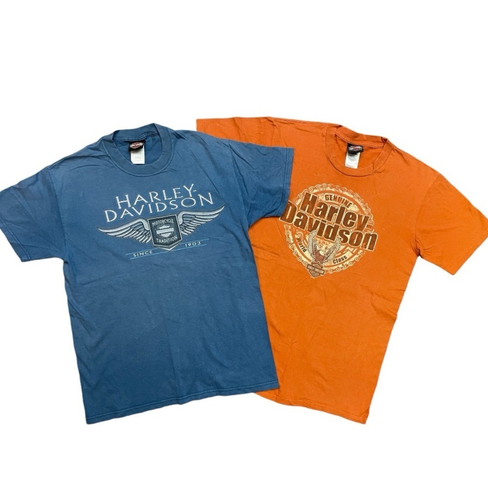 Harley Davidson Bundle of Two Men’s Tees